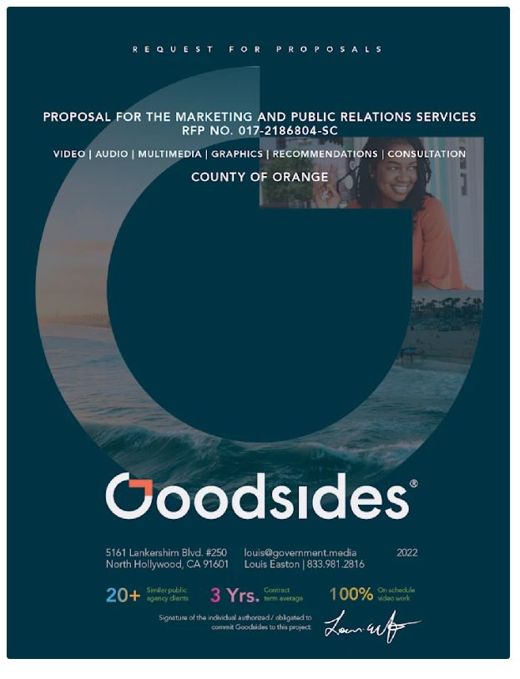 Marketing & PR Services proposal cover